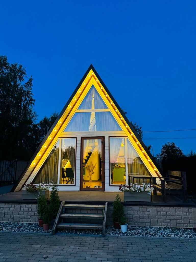 Глэмпинг Golden Ring A-Frame House