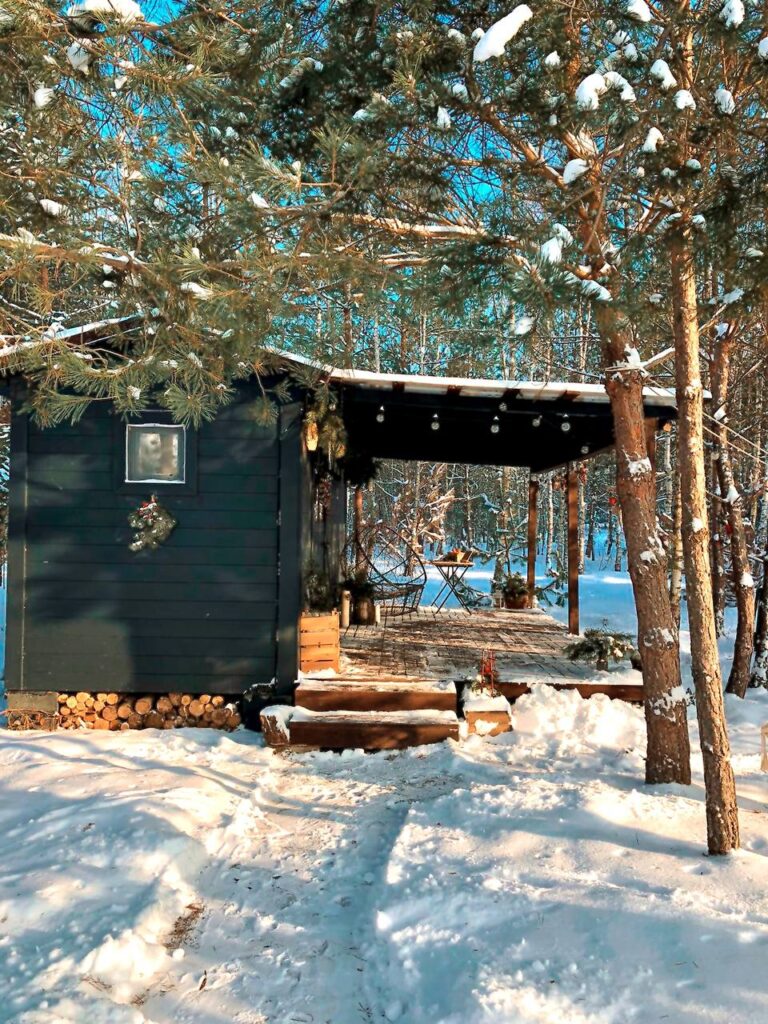 Глэмпинг TinyDacha можжевельник